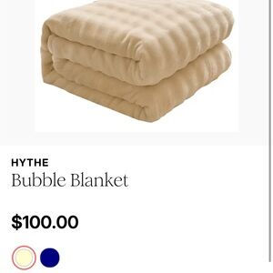 Hythe Tan Bubble Blanket